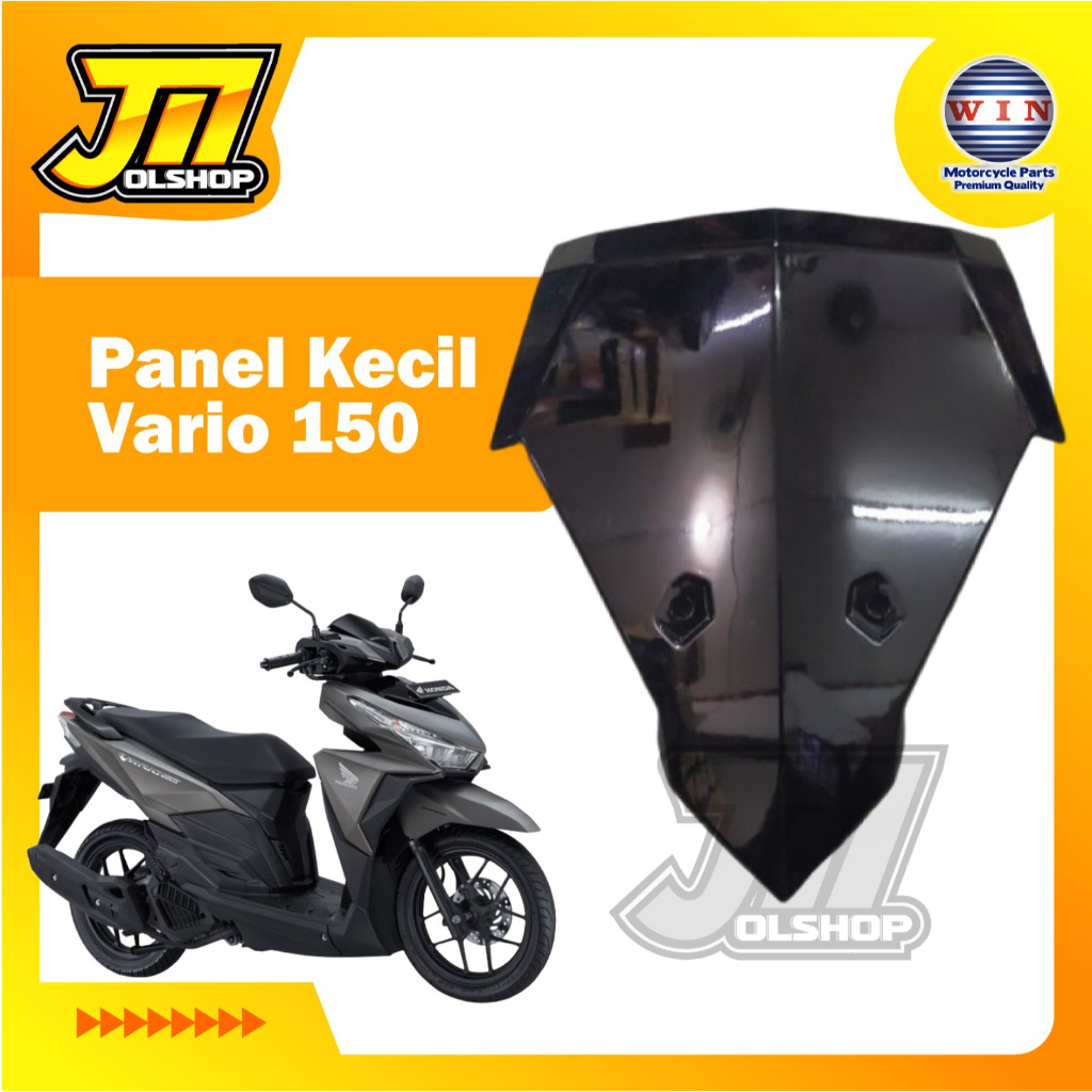 Dek Depan Tameng Cover Depan VARIO 150 KECIL HITAM merk WIN. Panel VARIO KECIL 150 HITAM
