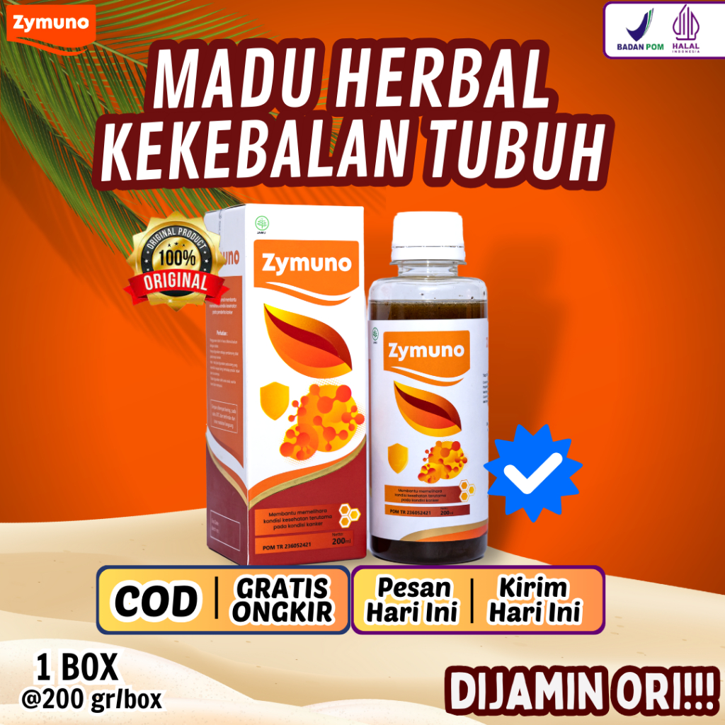 

Zymuno - Madu Herbal 100% untuk Kekebalan Tubuh mencegah berbagai Penyakit