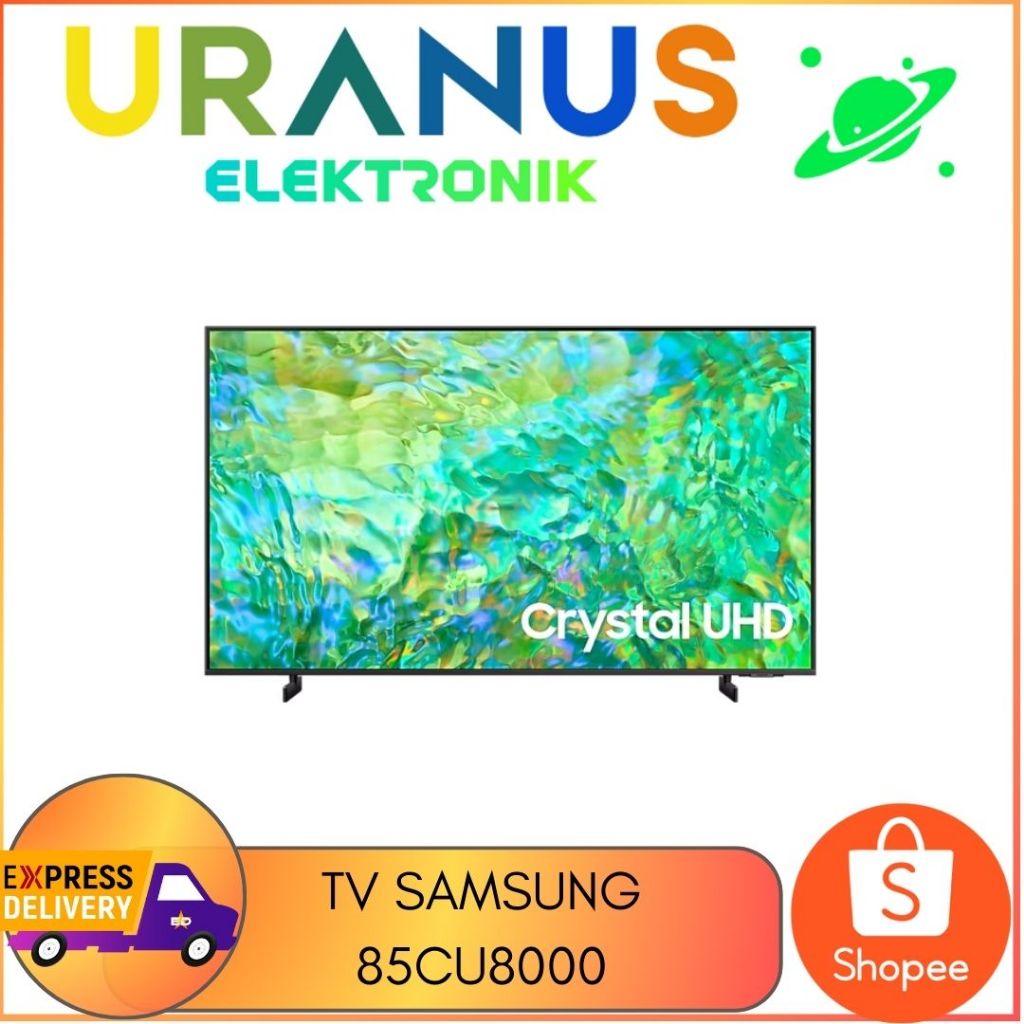 Samsung 85CU8000 Smart TV Samsung 85Inch TV LED 4K UHD Garansi Resmi