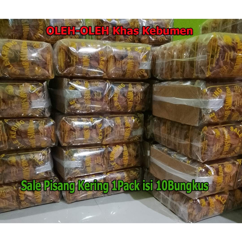 

Paket Hemat SALE Pisang Kering 5 BALL isi 50 Bungkus Oleh-Oleh Khas KEBUMEN