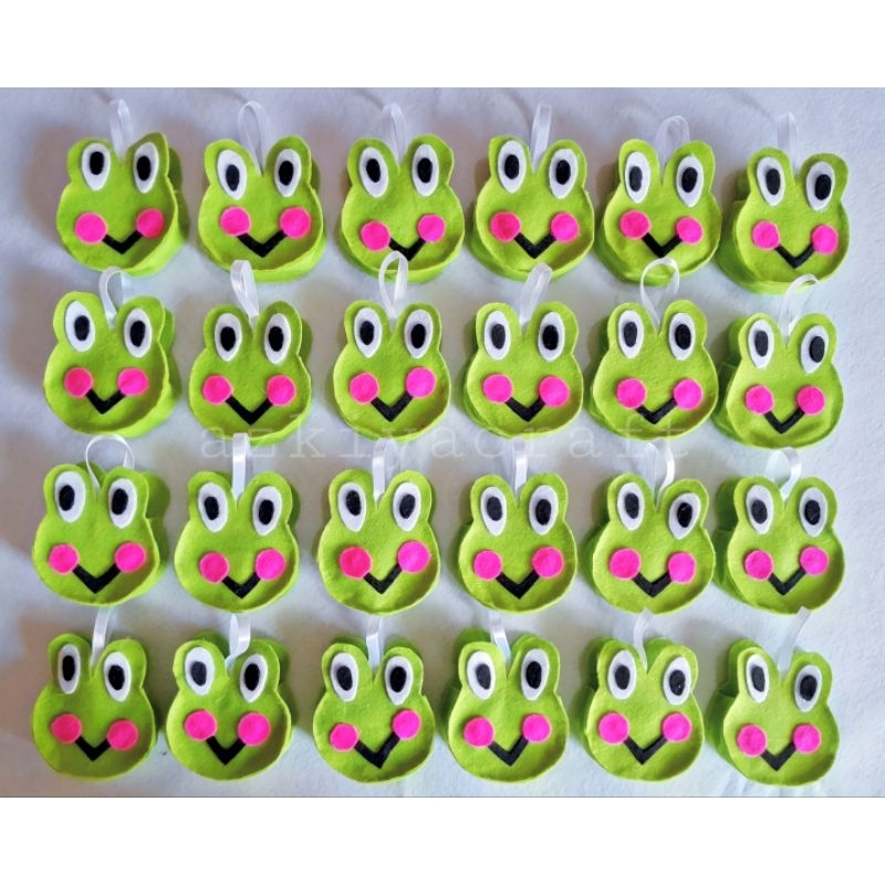 Wadah Telur Akikah Flanel Keroppi
