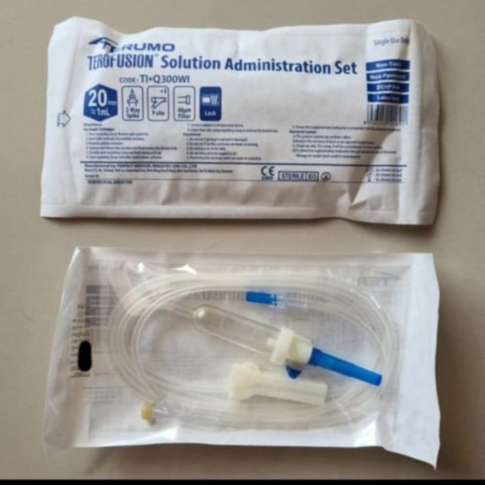 Terumo Terufusion Infusion Set / Selang Infus Set Dewasa Terumo