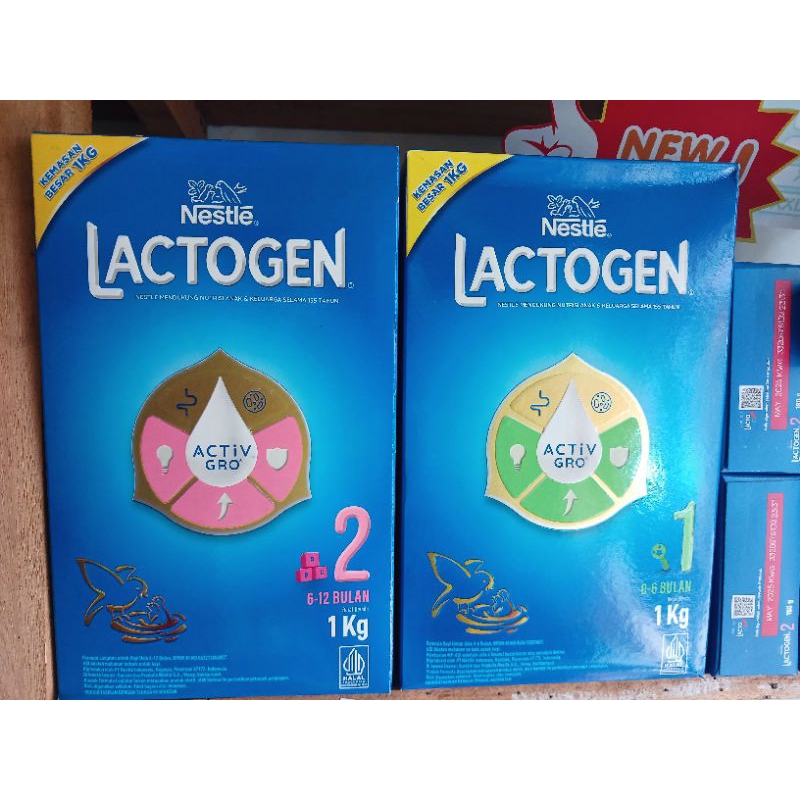 Lactogen 1 dan 2 1kg