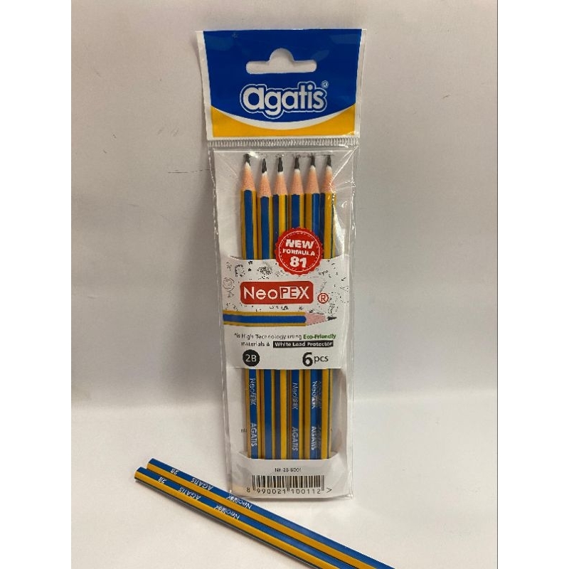 

Pensil Kayu Agatis 2B/6