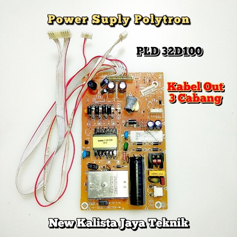 POWER SUPLY TV POLYTRON PLD 32D100 ORIGINAL HBBX-072A PSU 32D100 PSU POLYTRON PLD 32D100 REGULATOR T