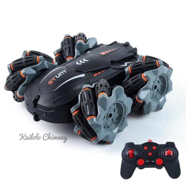 

Dijual Mobil Mainan Anak Remote Control RC Drift Stunt Car Spin Elves Racing - Hitam Berkualitas