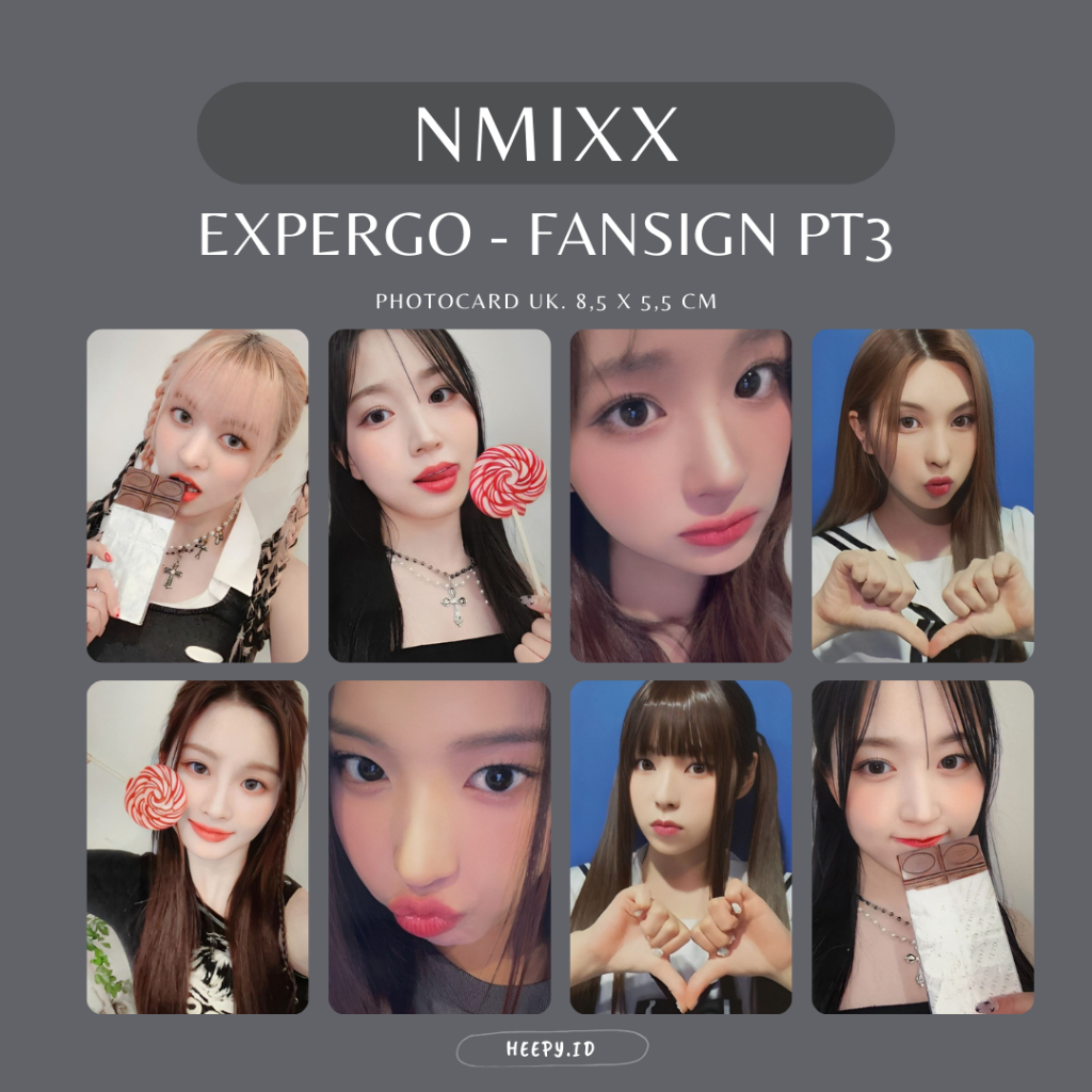 [NMIXX] UNOFFICIAL PHOTOCARD NMIXX EXPERGO