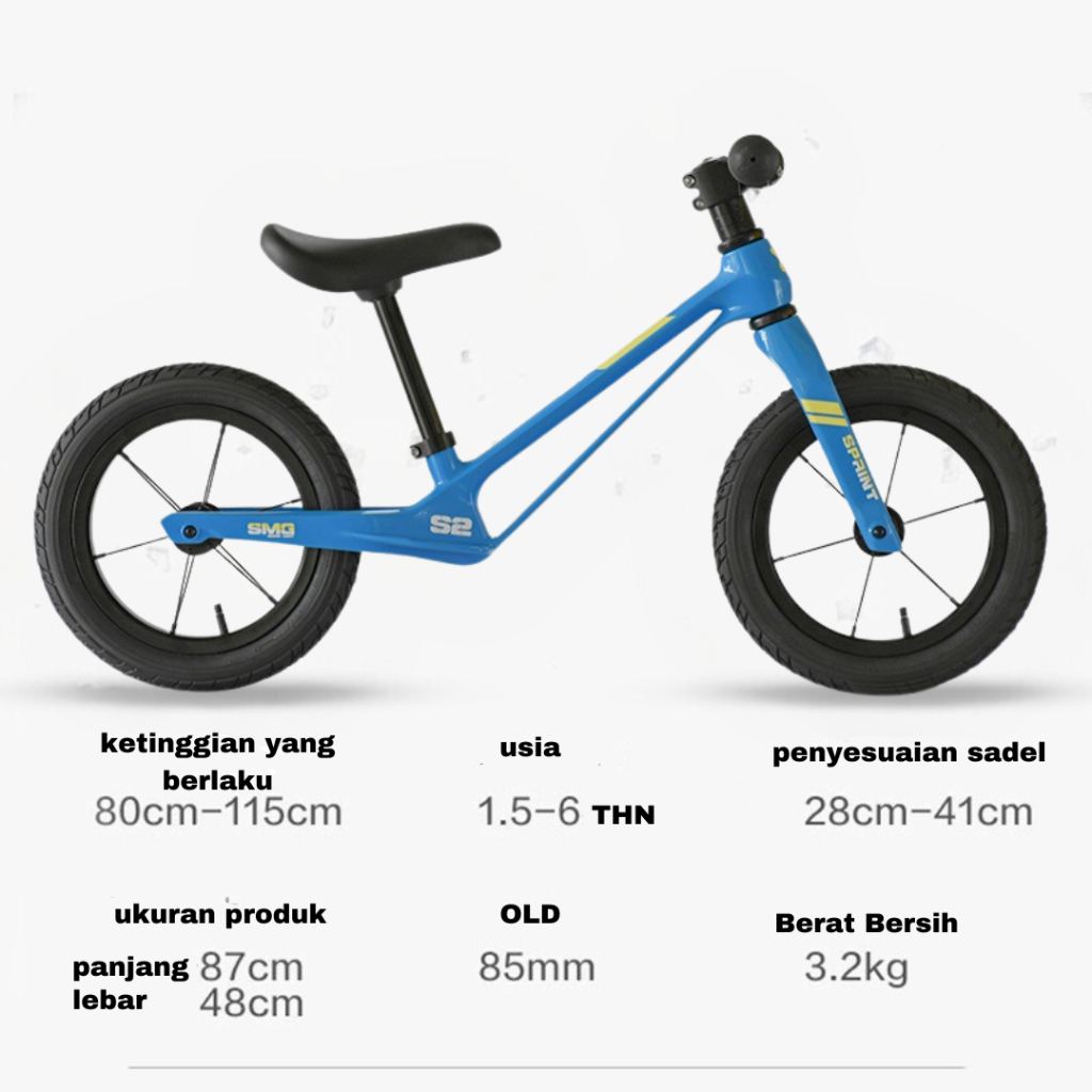 Pushbike Troxus S2 / Balance Bike Troxus S2 /Push bike Troxus S2