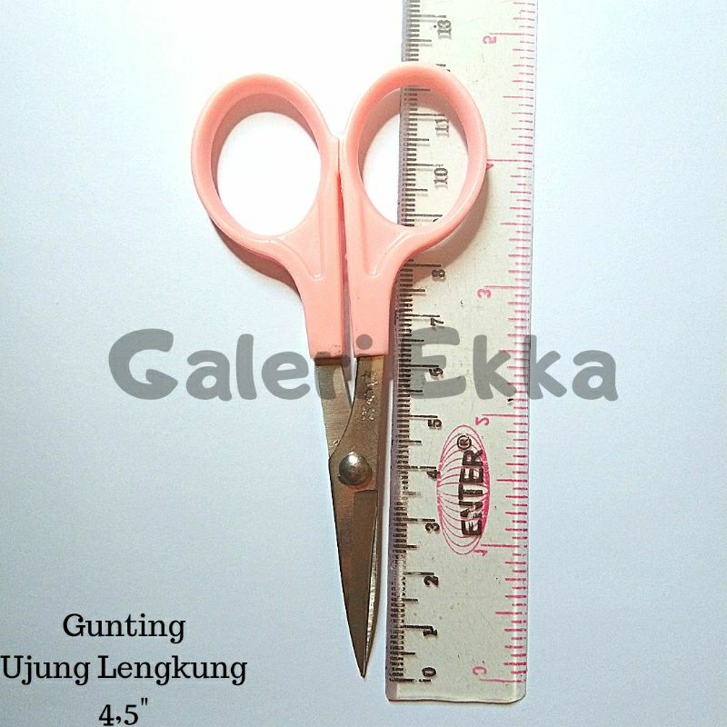 

Gunting Ujung Lengkung / Gunting Bordir 4,5'