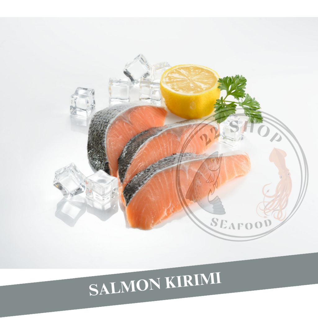 

Ikan Salmon Kirimi Fillet / Slices Kirimi / Frozen Premium Quality