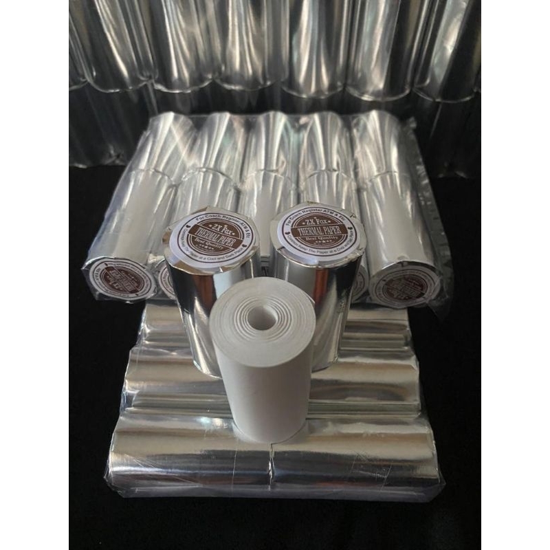 

kertas struk thermal polos 58x30mm paket 10 roll