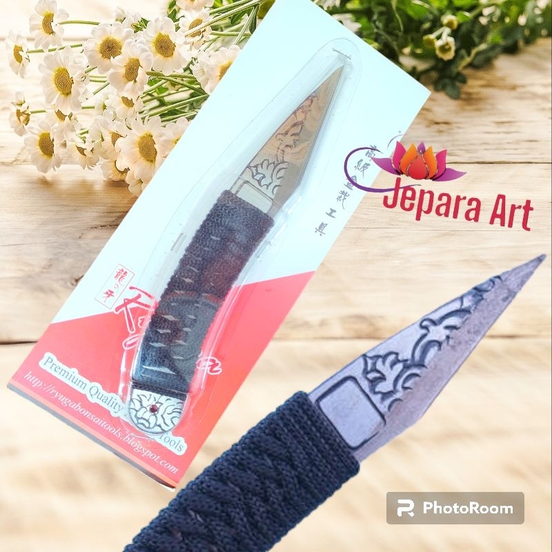 Ryuga Knife JT 2 , Pisau Bonsai Ryuga, Pisau Grafting
