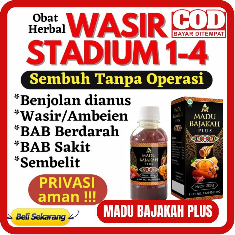 

[BISA COD] MADU BAJAKAH PLUS ABABIL 280 GR - MADU BAJAKAH ABABIL ATASI KANKER KISTA BENJOLAN WASIR AMBEYEN AMBEIEN BPOM