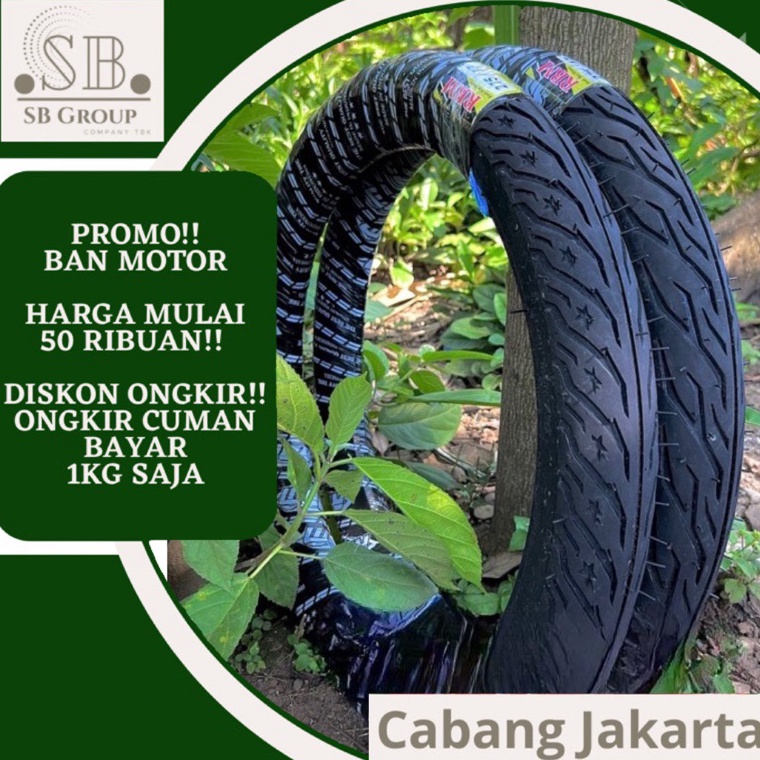 BM BAN MOTOR BEBEK MURAH SEPASANG RING 17 Ukuran 25  275 7917  8917 SB TIRE GROUP