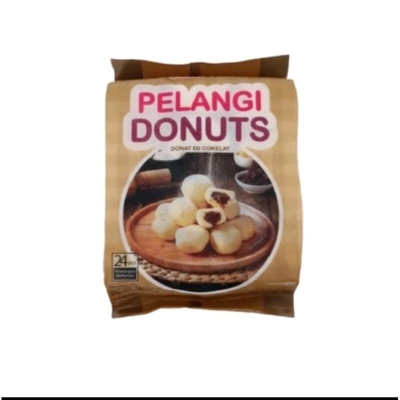 

pelangi donat kentang isi coklat 24pcs