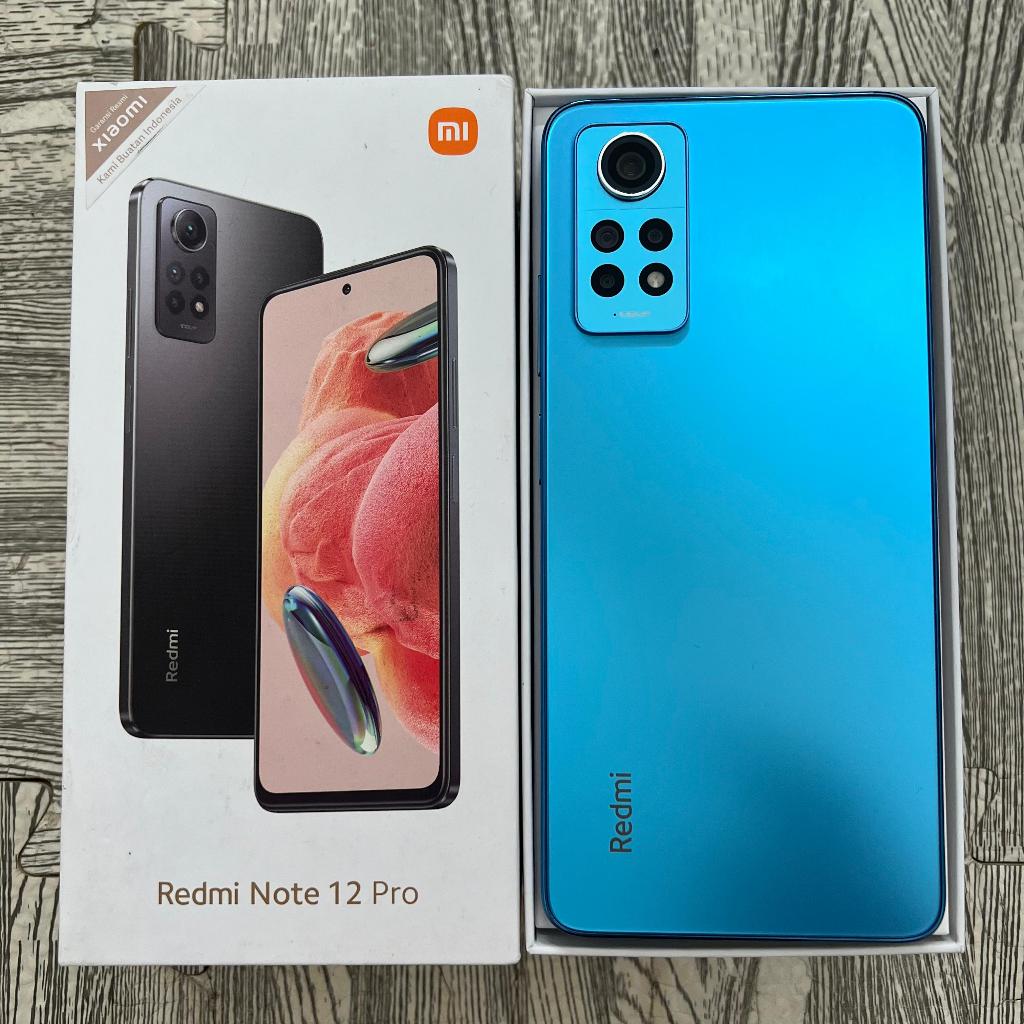 Xiaomi Redmi Note 12 Pro 8/256 Second Fullset Bekas Resmi