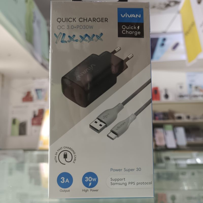 Charger 30watt Vivan Power Super 30