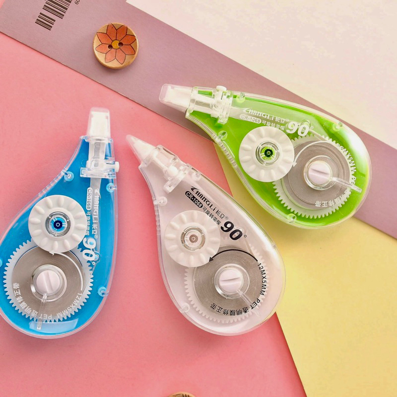 

HD Tipe x Kertas Roll / Correction Tape / Tipex Kertas / Pita Koreksi