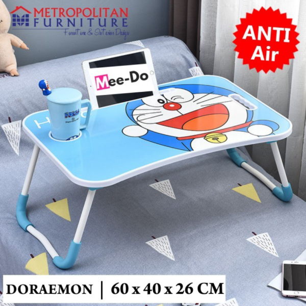 Jual Meja Lipat Laptop / Meja Belajar Anak / Meja kerja / Meja Laptop - DORAEMON Limited