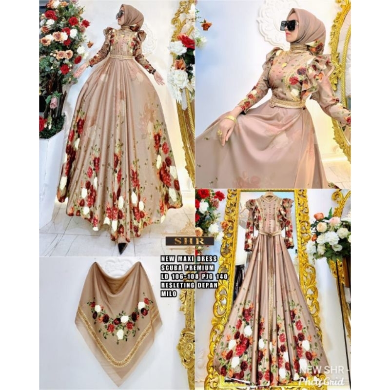 SHR NEW MAXI DRESS MLO BY SHR