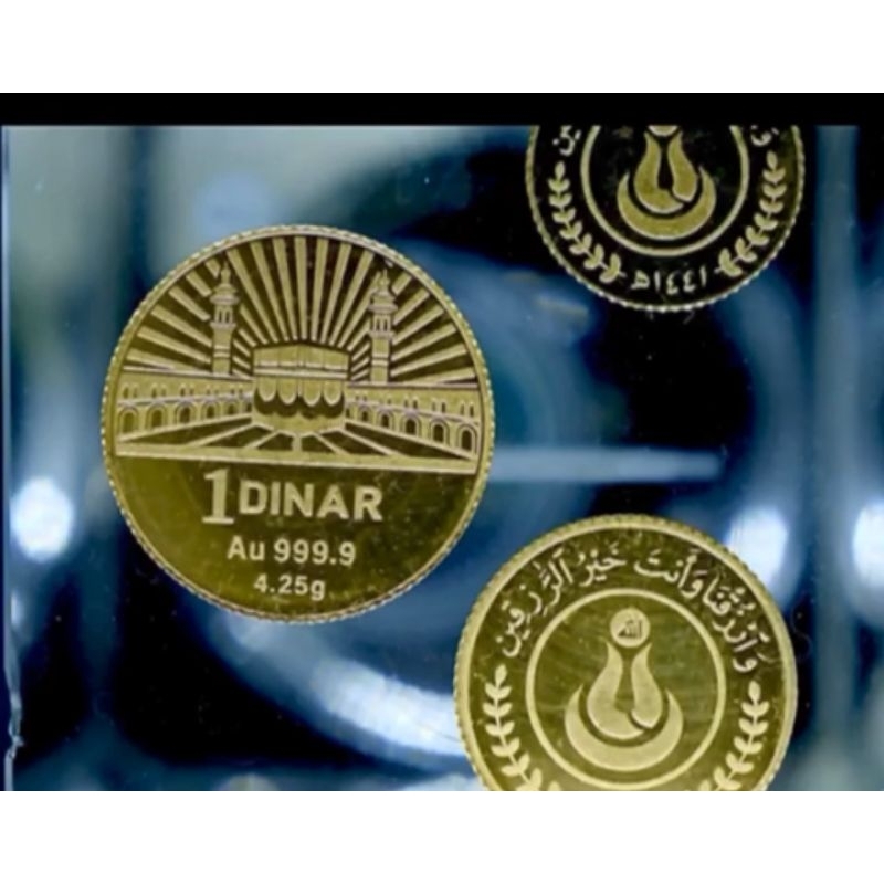 Coin Dinar Khoirur Rozikin 999,9 Fine Gold