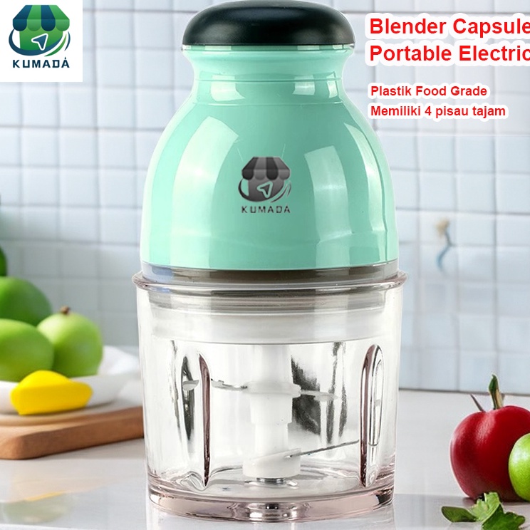 jj Blender Penggiling Daging Listrik Multifungsi Pembuat Jus Kecil Daging Cincang Mesin Sayuran Cinc