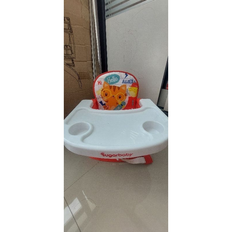 PRELOVED MEJA MAKAN ANAK SUGAR BABY