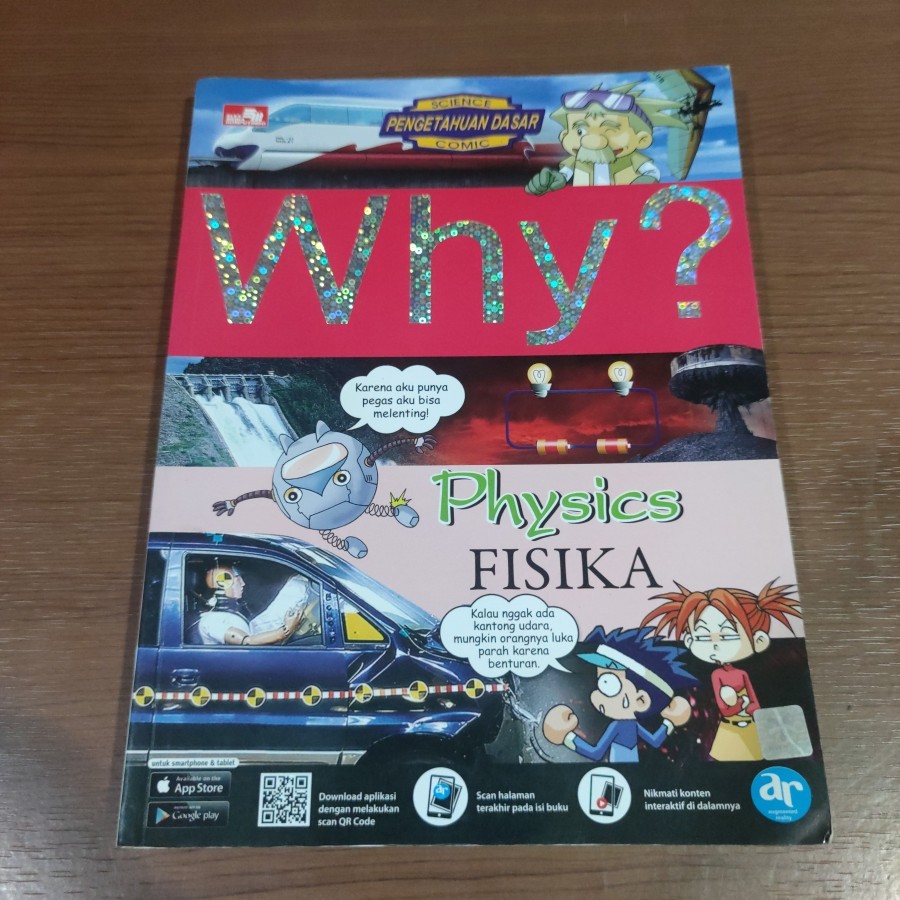 BEKAS ORIGINAL - Buku Komik Science Comic - Why - Physics Fisika - Pengetahuan Dasar