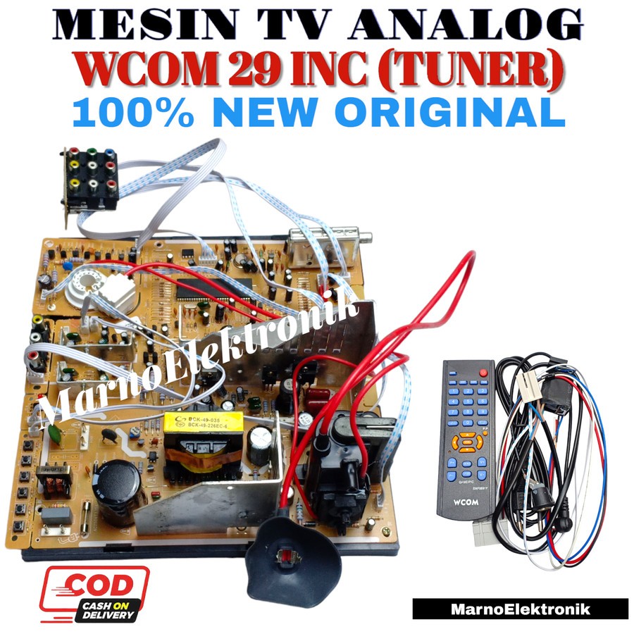 MESIN TV ANALOG WCOM 29 INC 29 INCH IN TUNER ORIGINAL