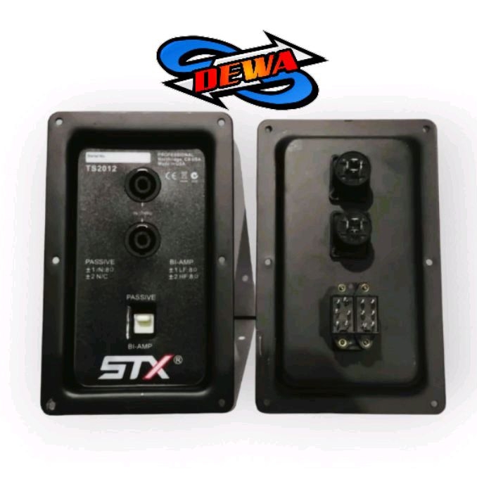 Terminal Speaker model JBL / Panel Speacon BIAMP ukuran 20x12 cm bahan besi