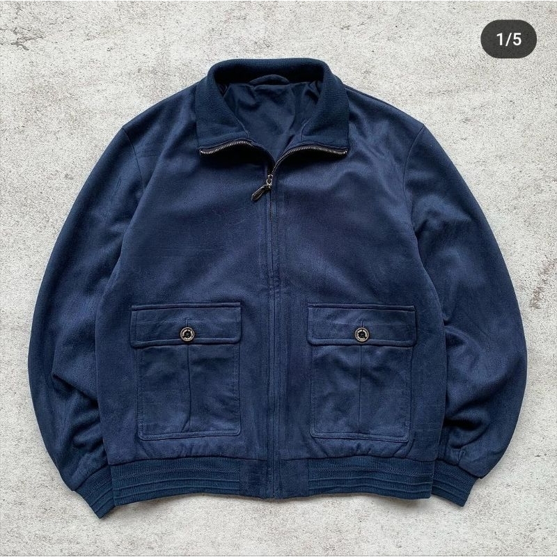 flight jacket suede