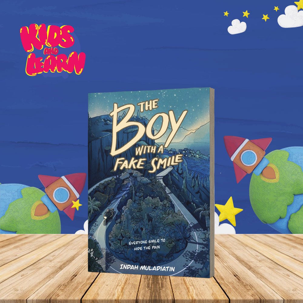 Buku Bacaan Novel Remaja The Boy With A Fake Smile