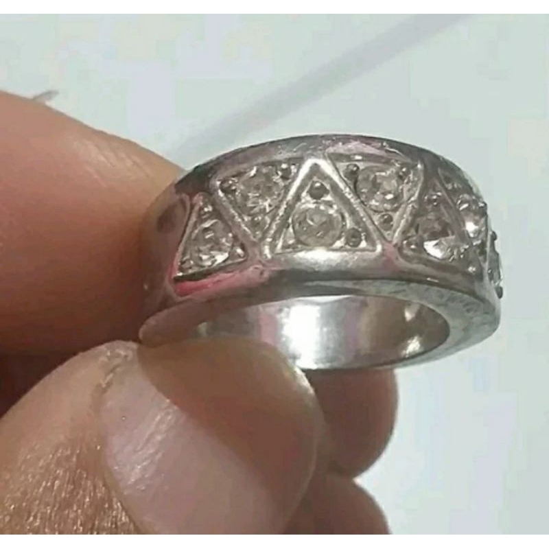 cincin titanium berlian cewek