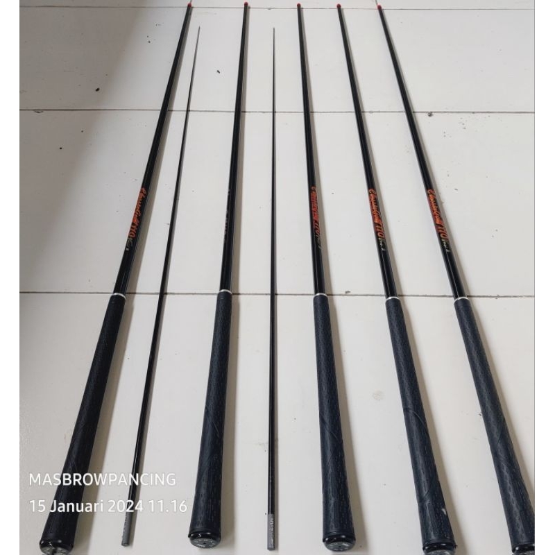 Tegek Golf Galatama Lele /Stik Golf+Ujung/Joran Tegek Custum