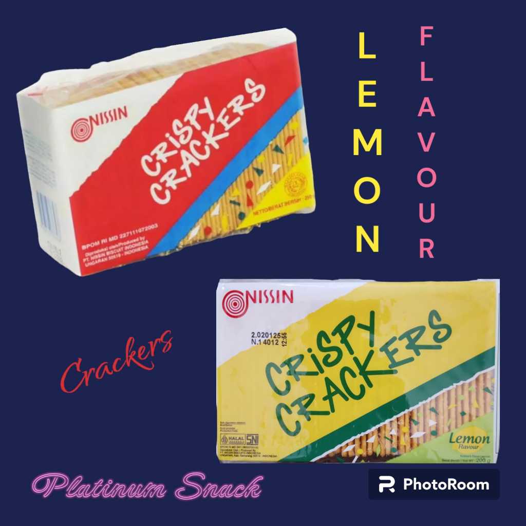 

Nissin Crispy Crackers | 1 Pack @ 250 Gr