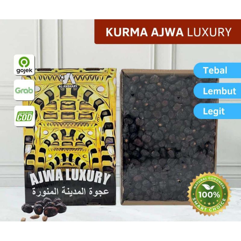 

Kurma Ajwa Madinah Luxury Al Anshary 5kg