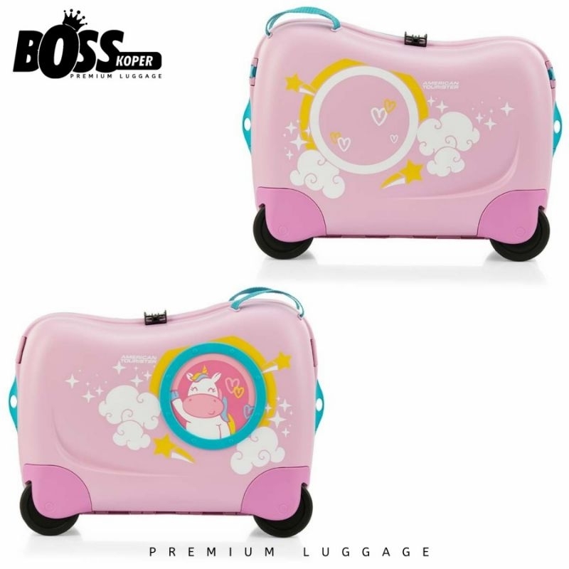 Koper Duduk Anak Anak AMERICAN TOURISTER Koper Tunggang Original