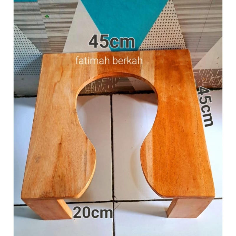 TOILET DUDUK PORTABEL MODEL U,WC DUDUK PORTABEL MODEL U