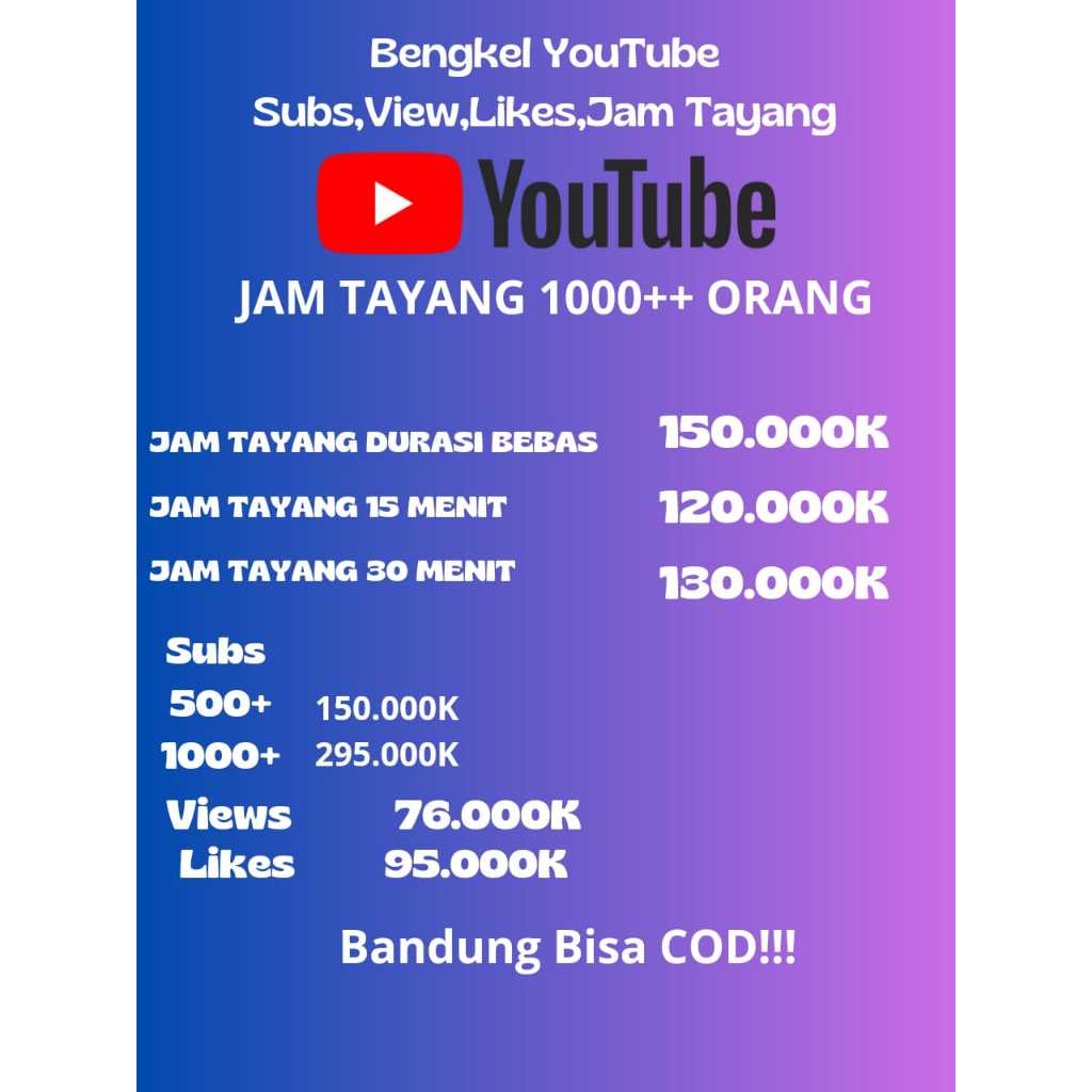 Subscribe Youtube Lulus Monet