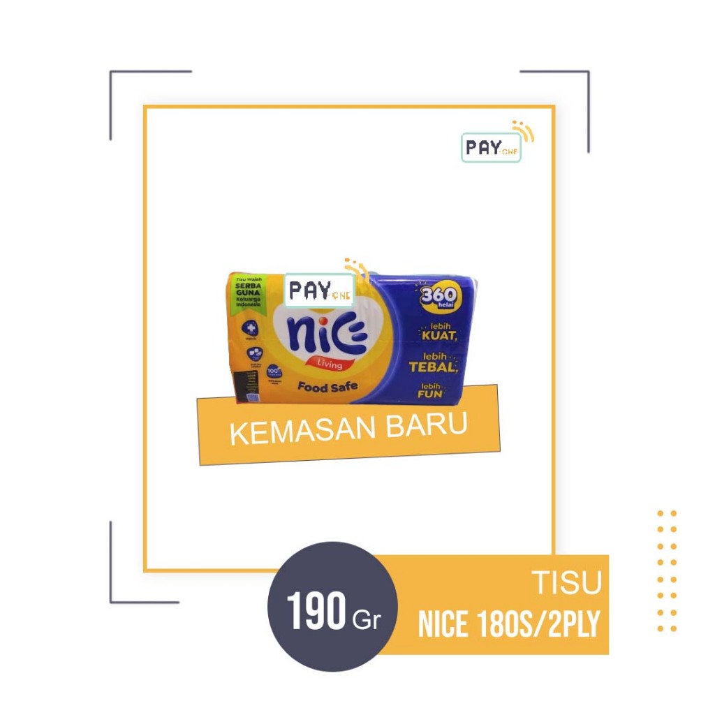 Nice 360 Helai Tissue Nice 180 sheet Tissue Nice 180s