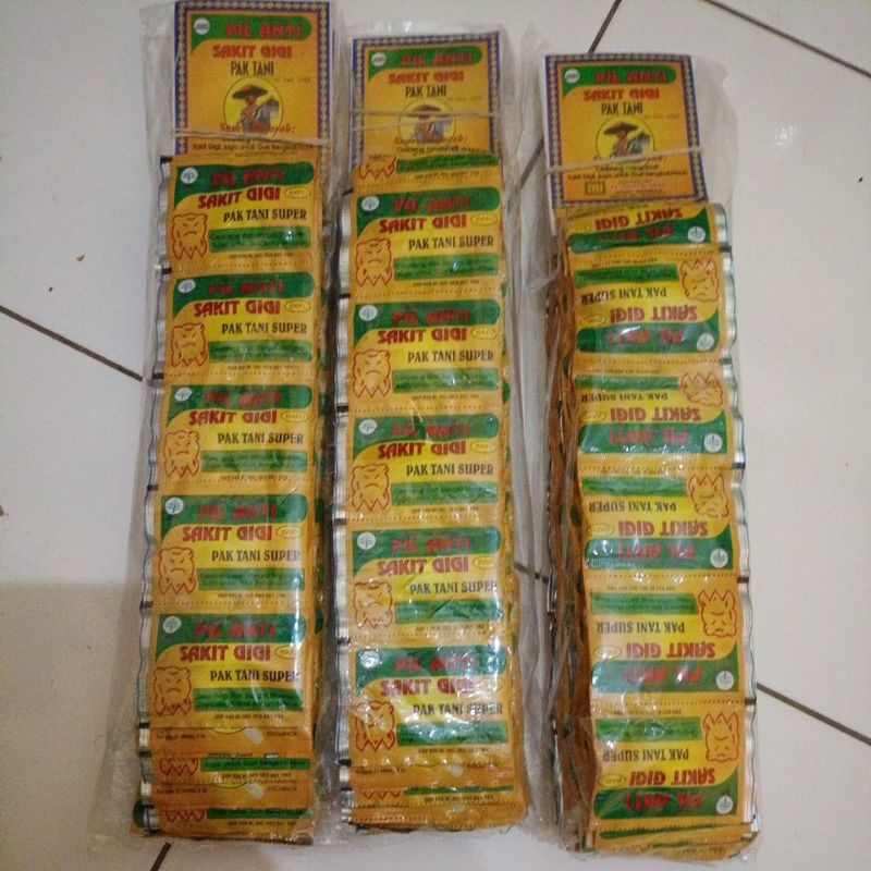 pak tani kuning obat sakit gigi