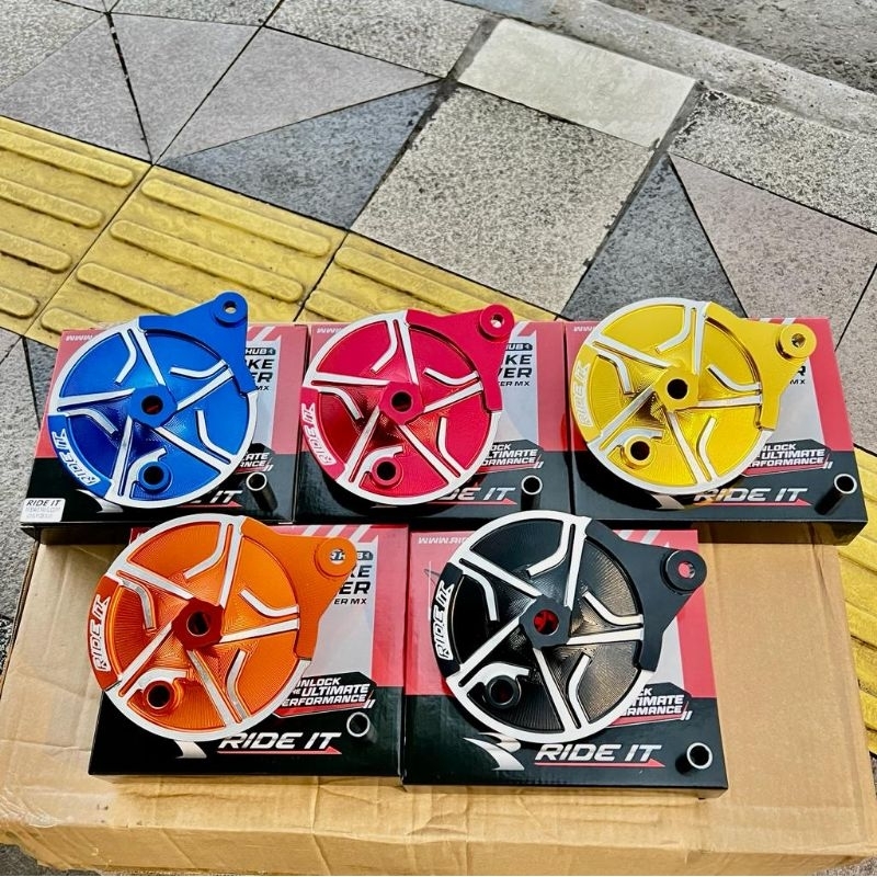 Tutup Tromol Ride it Full CNC pnp kampad rem yamaha FIS R ,Vega ,JUPZ ,MX OLD ,RX KING pnp Velg Vnd 