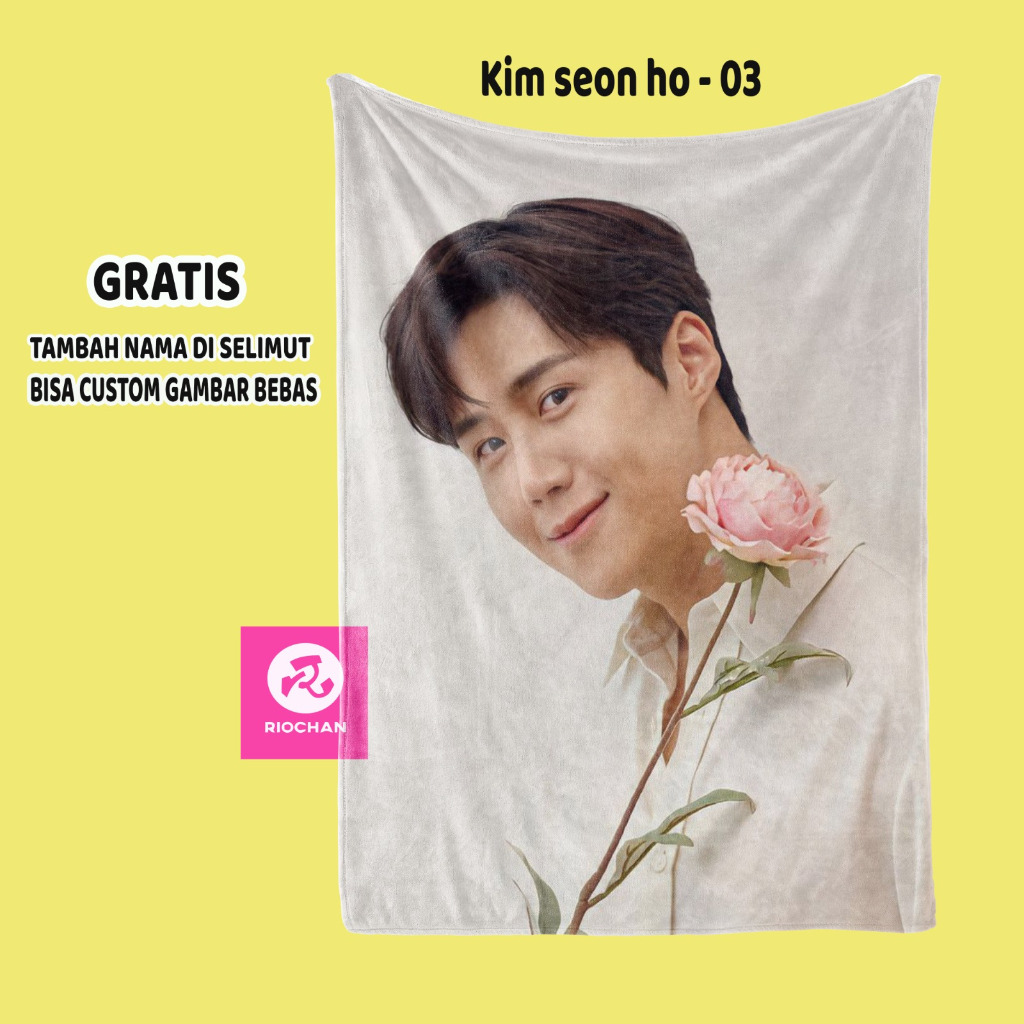 selimut ganteng -selimut Kim Seon-ho -Kim Seon-ho