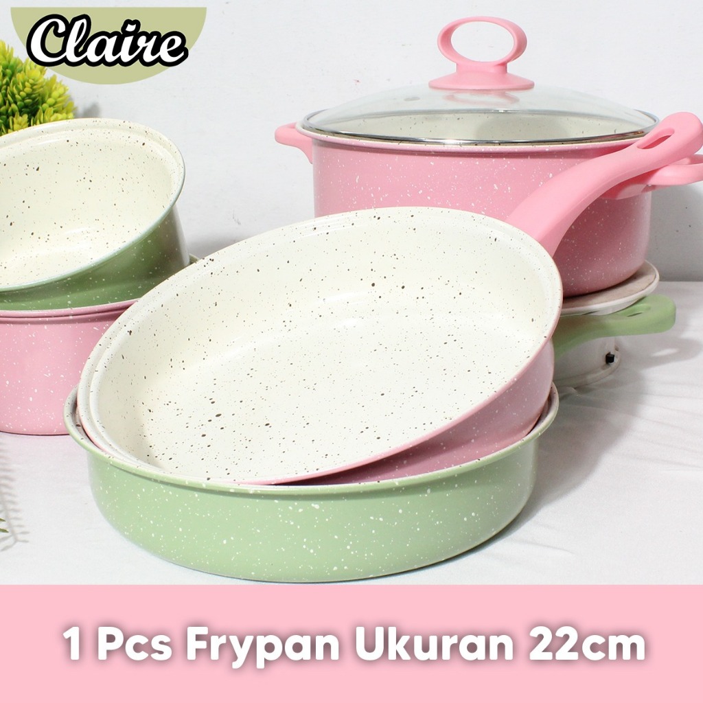 Baru Panci Set 3 Pcs / Fry pan / Sauce pan / Milk pot