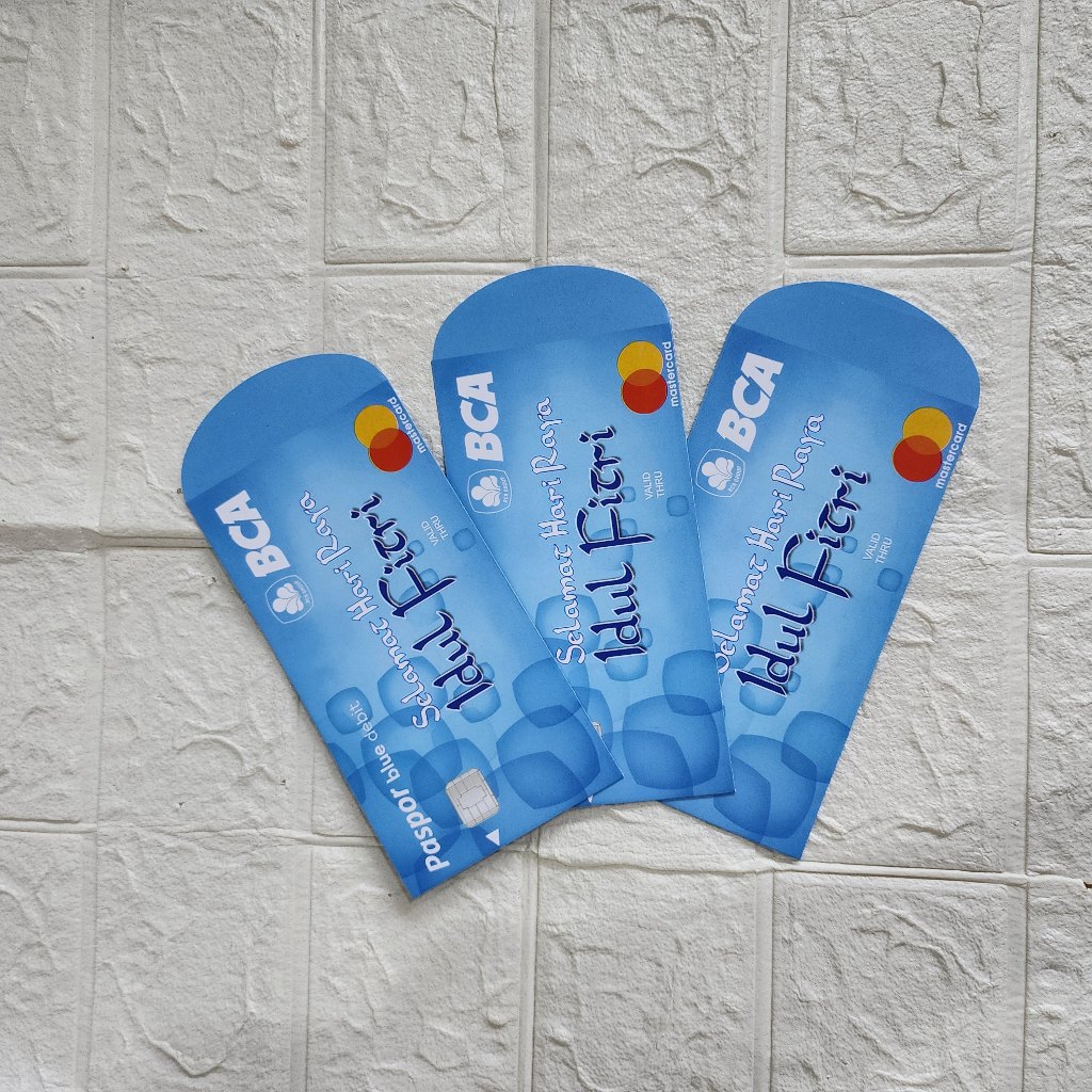 

AMPLOP / ANGPAU LEBARAN MOTIF ATM UKURAN PANJANG ISI 10 PCS