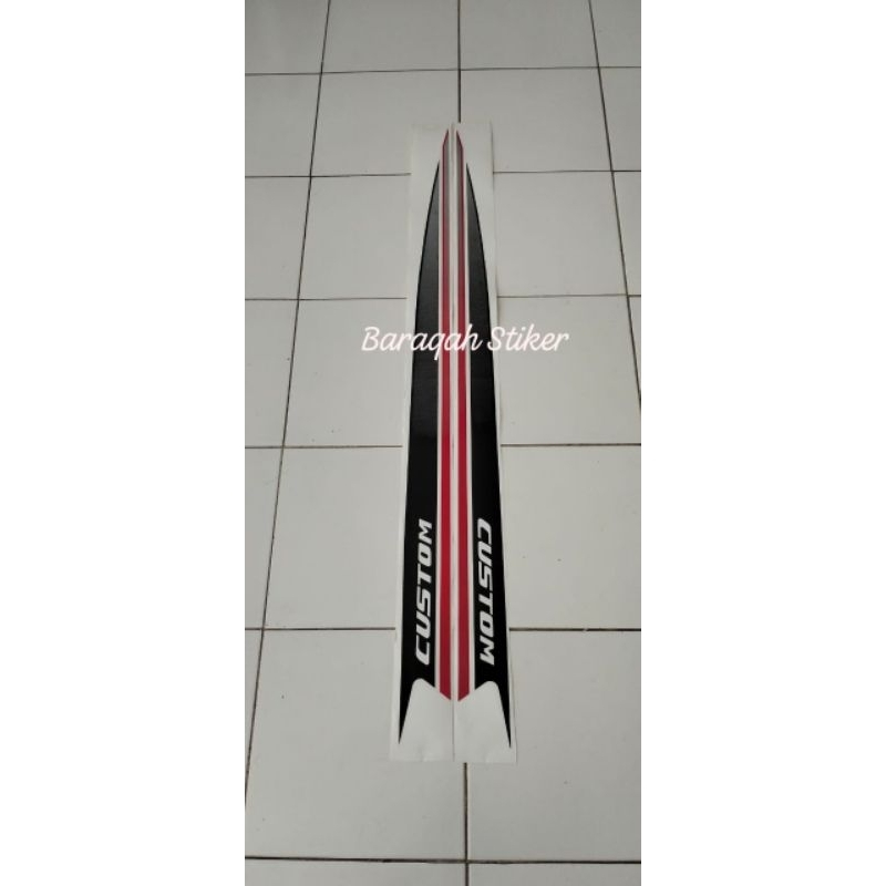 Striping body stiker mobil Terios custom/stiker mobil Terios new