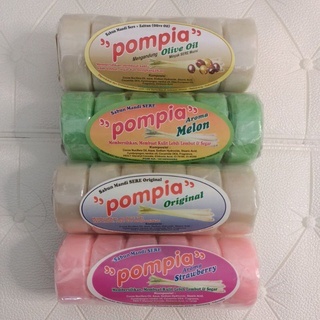 Sabun sere pompia bulat original, olive oil, kayuputih, susu greentea isi 144 pc sabun antiseptic be