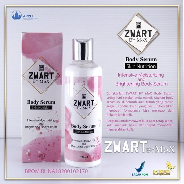 Zwart Body Serum Mox - Body Serum - Serum Tubuh Original