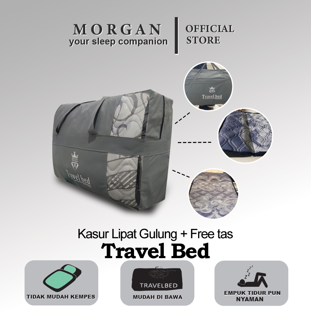 Travel Bed / Kasur Kemping Free Tas Bisa COD
