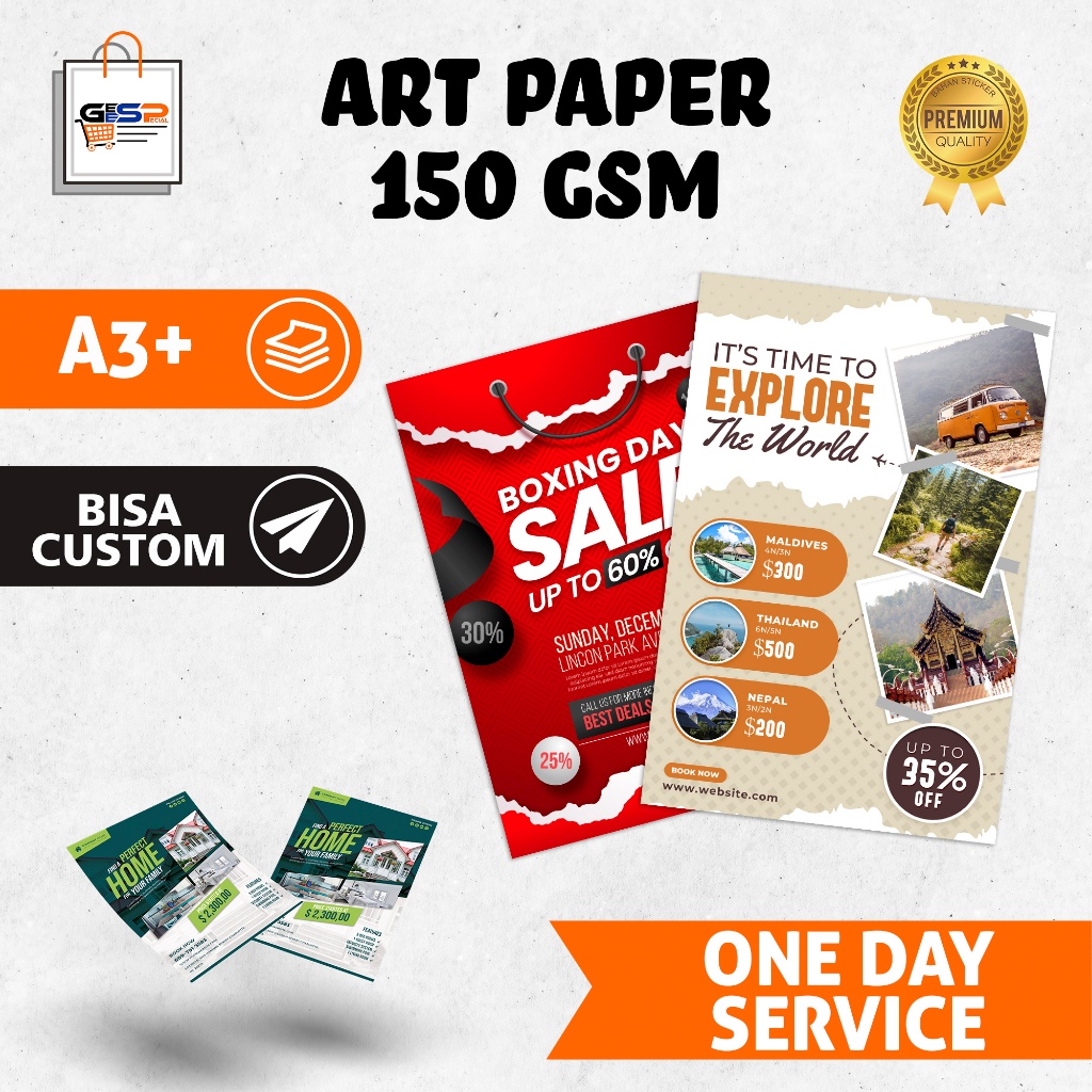 KERTAS ART PAPER 150 GSM